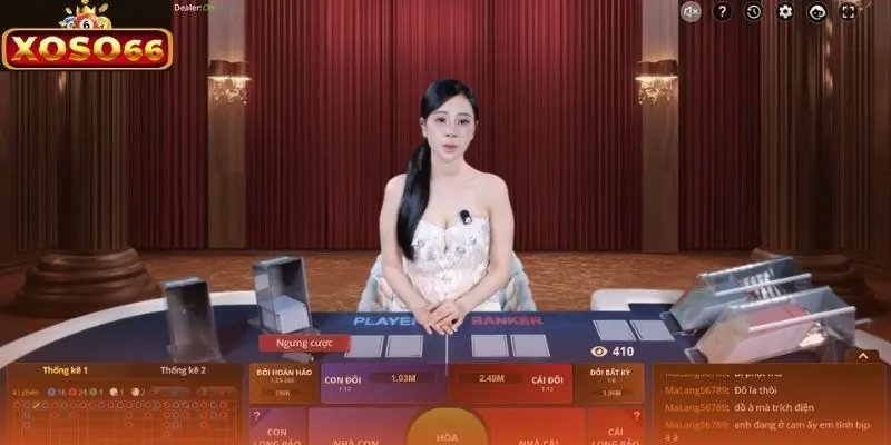 Baccarat giữ vị thế trò chơi đẳng cấp tại sòng casino Xoso66