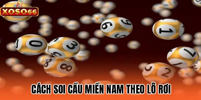 Cách soi cầu miền Nam theo lô rơi