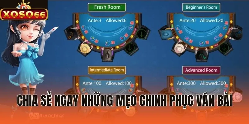 Chia sẻ ngay những mẹo chinh phục ván bài