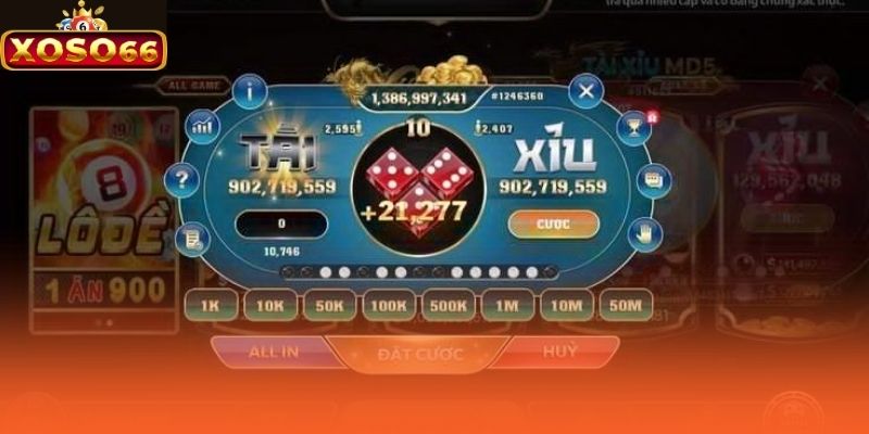 Game Tài Xỉu diễn ra nhanh chóng