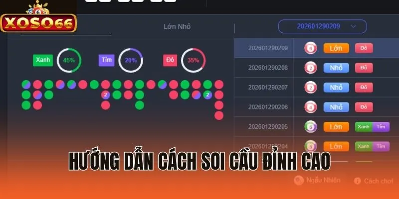 Hướng dẫn cách soi cầu đỉnh cao